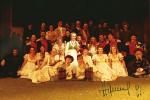 Adam Gromadzki jako Jankiel w „Panu Tadeuszu” A. Mickiewicza (reż. A. Hanuszkiewicz,
 Teatr Miejski w Gdyni - 1986).
